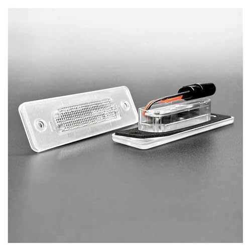 Luces LED para placa matrícula coche que solucionan la falta de luz trasera 4