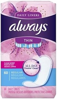 Always Fresh Incredibly Thin Daily Liners, Regular 60 ea