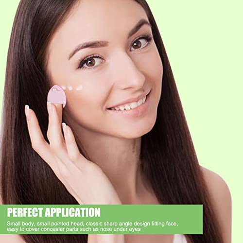4Pcs Finger Powder Puff Mini Makeup Puff,Mini Powder Puff For Face,Wet And Dry Mini Makeup Sponge,Soft Mini Beauty Blenders Tools Suitable For Cosmetics Foundation Concealer Repair Cream Eye Shadow #TOP5