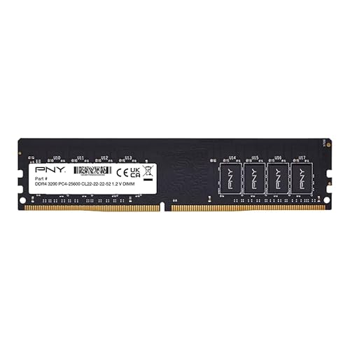 PNY RAM DDR4 8GB 3200MHZ PC4 25600 MD8GSD43200 SB Neuf - vue 2