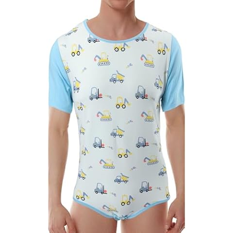 CutiePlusU Grenouillère Homme Coton Cover