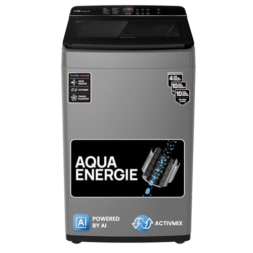 Image of IFB 8 Kg 5 Star with Deep Clean Technology, AI Powered, Fully Automatic Top Load Washing Machine (TL801MG1, ActivMix, Aqua Energie, Med Grey)