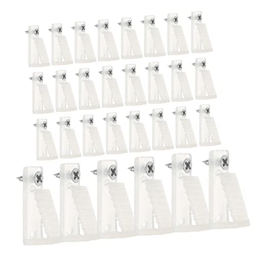 STOBAZA String Lights Clips for Outdoor 30pcs Led Light Clips Hanger Hooks Patio and Backyard Use