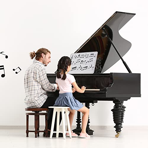 24 Pcs Dry Erase Music Staff White Boards Double Sided Musical Notes Whiteboard 9X12 In Dry Erase Lapboards Classroom Whiteboards For Students Music Staff Whiteboard With 24 Erasers For Kids Musicians #TOP6