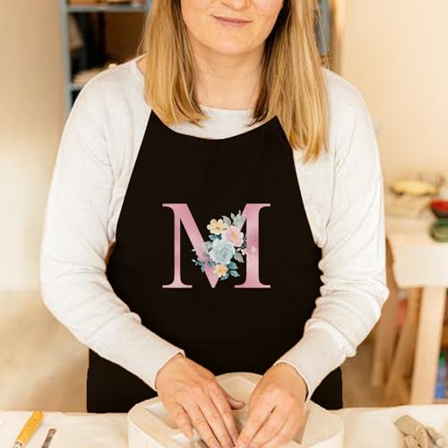 Potalkfree Personalized Aprons For Women With Pockets, Cute Aprons For Women Cooking Kitchen Chef Baking, Gifts For Mom Birthday Mothers Day Christmas Wife Sister thumb #3