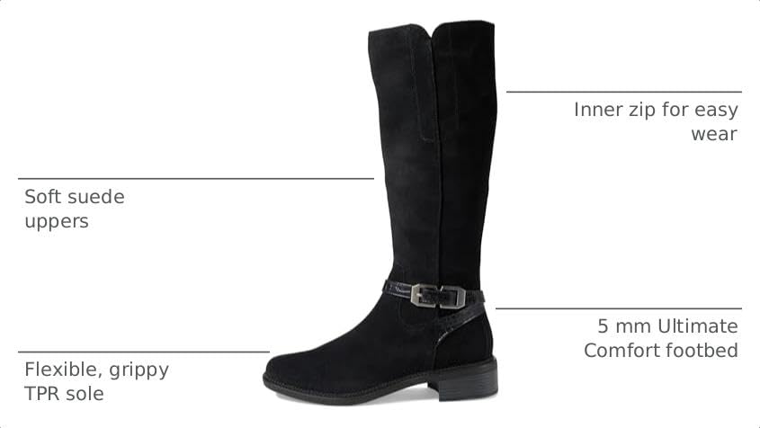 Image of Clarks Women's Maye Aster Fashion Boot | Casual Boots