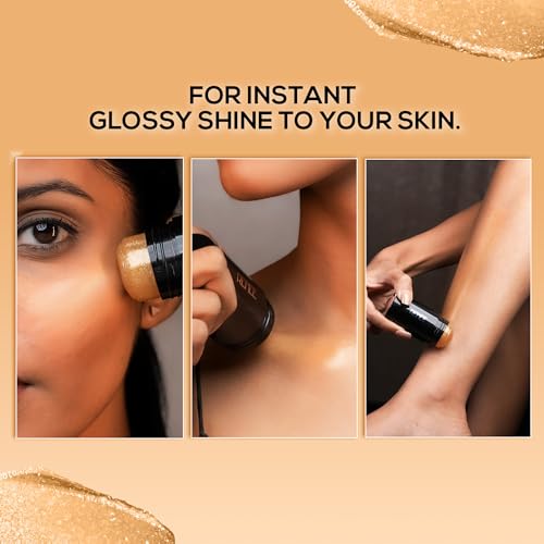 Image of RENEE Hot Shot Face & Body Glowstick 30gm, Moisturizing, Weightless, Shimmery Finish Illuminating Stick | Infused With Rosehip & Avocado Oil, Boosts Skin Radiance Instantly