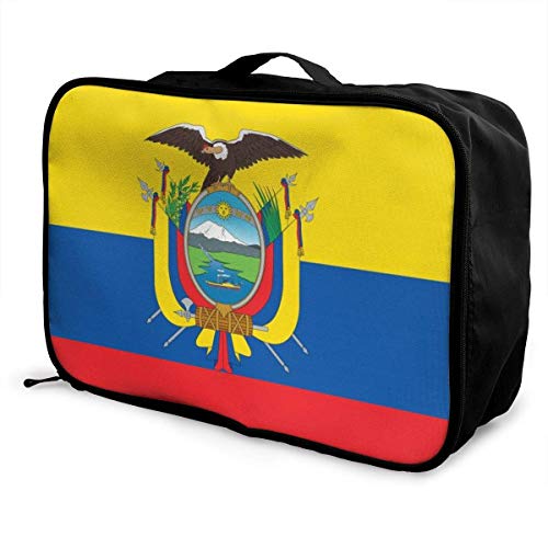 Bolsas de Maleta Flag of Ecuador Travel Duffel Luggage Bag Multifunctional Fashion...