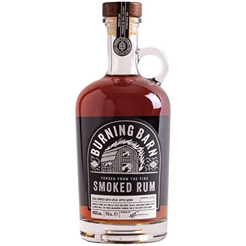 Burning Barn Smoked Rum with Apple Notes Cover