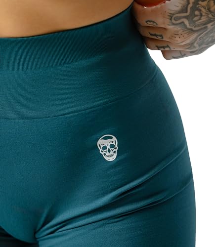 Image of Gymreapers Infinity Seamless Workout Shorts High Waist Biker Shorts for Women Athletic Gym Running Pilates Yoga Sport Short