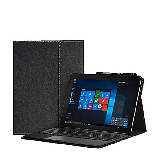 Heycase New Compatible With Surface Pro 2020/Surfacepro 7/6 Case, Multi-Angle Viewing Portfolio Business Case Cover Compatible For Microsoft Surface Pro 2020 7/6/5/4 Type Cover,Black #TOP21