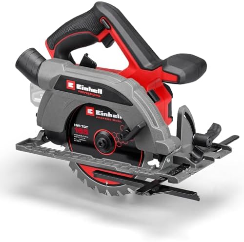 Bild 9 - Einhell Professional Akku-Handkreissäge TP-CS 18/190 Li BL-Solo Power X-Change (18 V, Ø190 mm Sägeblatt, Brushless, 65 mm Schnitttiefe, werkzeuglose Einstellung, ohne Akku)