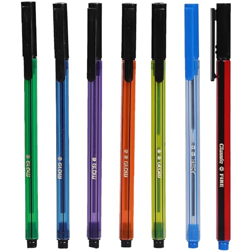 Natraj Use & Throw Pens | Assorted Body 0.5mm Use and Throw Ball ...