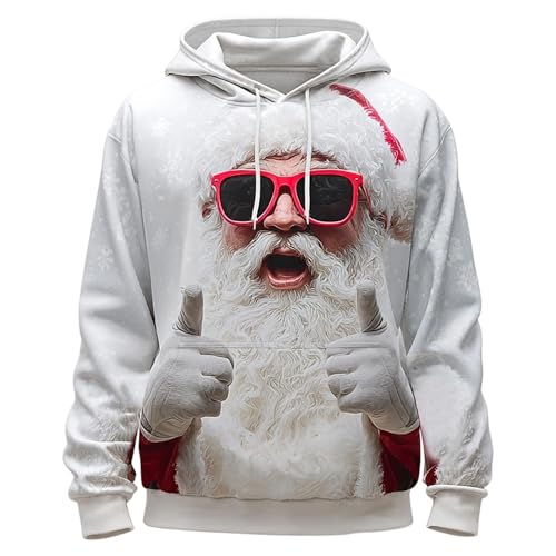 Sweat a capuche polaire fini le froid de l hiver avec ce pull de Noel ample