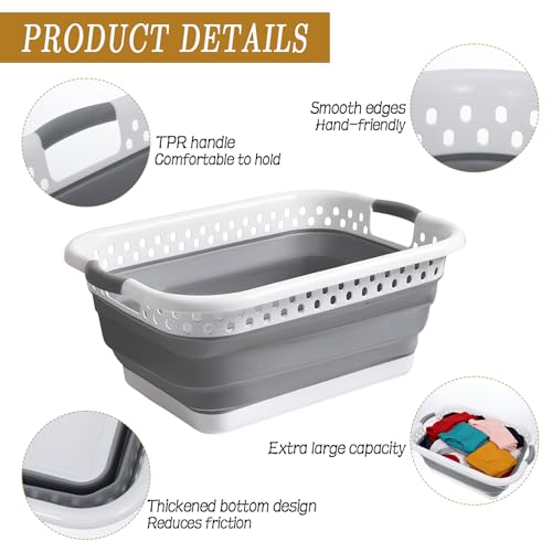 2-Pack-Collapsible-Laundry-Baskets-11-Gallon-42L-Collapsible-Laundry-Clothes-Hamper-Foldable-Laundry-Hamper-with-Non-Slip-Handles-Portable-Space-Saving-Pop-Up-Laundry-Hamper-Storage-Container