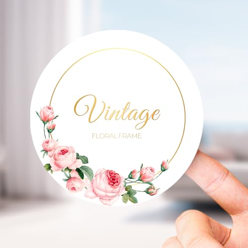 Lot de 60 à 240 étiquettes autocollantes personnalisées pour logo et nom d'entreprise, fête d'anniversaire, bougies de bébé, boîtes de produits, cadeaux...