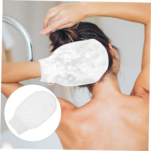Image of Healeved Exfoliating Bath Mitt for Men Body Wash Exfoliating Glove Shower Bathing Gloves