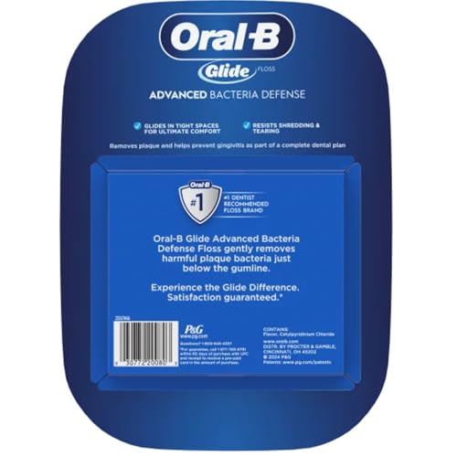 Oral-B Glide Pro-Health Advanced Floss, 43.7 yards (Pack of 6)