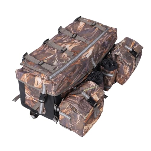 Bolsa de Carga para Rejilla Trasera de ATV 55 L impermeable camuflaje 3