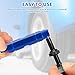 2 PCS Tire Valve Stem Tool Kit, Stainless Steel Presta Valve Core Removal Tool & Schrader Valve Stem Removal Tool, No Scratch Bike Valve Core Repair Tool Car Tire Puller Install Tool