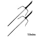 Ace Martial Arts Supply 18 Inch Sai Set - Chrome