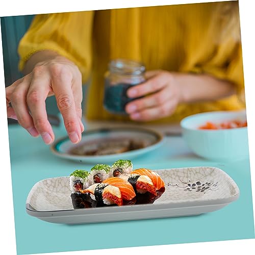 Platos rectangulares para sushi Garneck pack 2 piezas miniatura 5