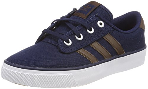 adidas Men's Kiel Trainers, Blue (Collegiate Navy/Brown/Footwear White), 9 UK