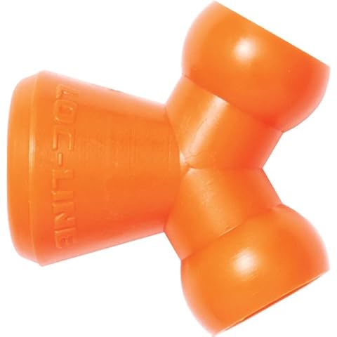 Loc-Line Coolant Hose Component, Acetal Copolymer, Wye Connector, 1/4" Hose ID (Pack of 2) Cover