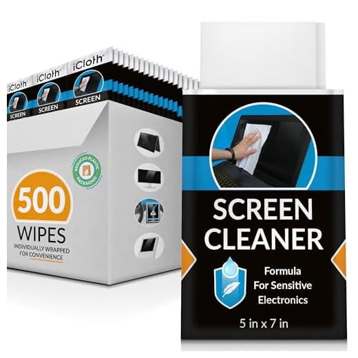 iCloth Large Screen Cleaning Wipes for Electronics