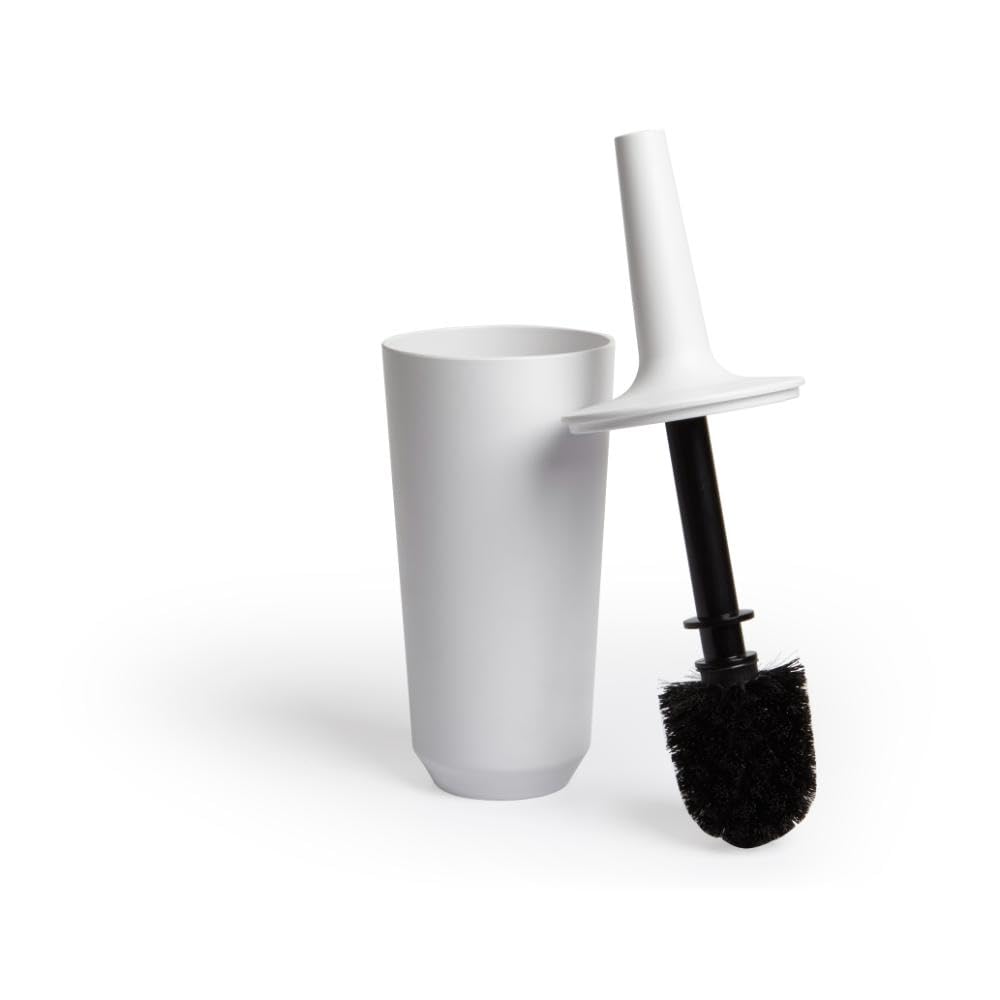 Umbra Corsa Scopino per wc, Melamina, Bianco