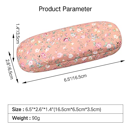 Image of PERFECTSIGHT Hard Shell Eyeglasses Case, Kawaii Protective Glasses Case for Kids, Cute Eyeglass Case for Women Men Girls