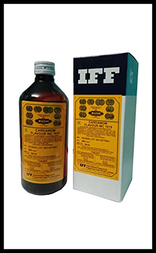 Image of Nithi Foods, IFF, Cardamom Flavour Mc 1919 - 500ml (commonly Used in Baking, Beverages, Confectionery, ice Cream, Desserts, and Savory Dishes)