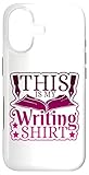 Writing Novelty Apparel