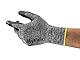 Ansell HyFlex 11-801 Professionelle Arbeitshandschuhe, Rutschfeste Nitril-Beschichtung, Industrie-Schutzhandschuhe für Mechanik, Werkstatt und Montage, Waschbare, Schwarz, Größe L (12 Paar)