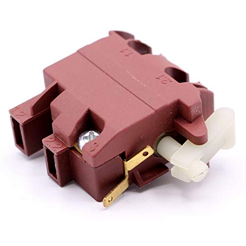 Interruttore di ricambio per smerigliatrice angolare, compatibile con Bosch PWS 6-115, PWS 7-115, PWS 7-115, PWS 7-125, PWS 5-115