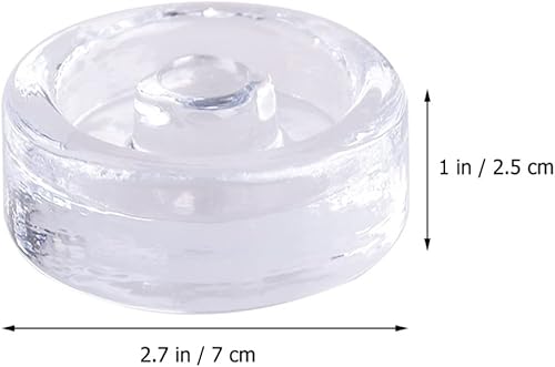 Miniatura 2 de Kichvoe pesos de vidrio fermentado pesos de frasco de fermentación tapa de frasco de fermentación frascos de medio galón tarros de albañil boca