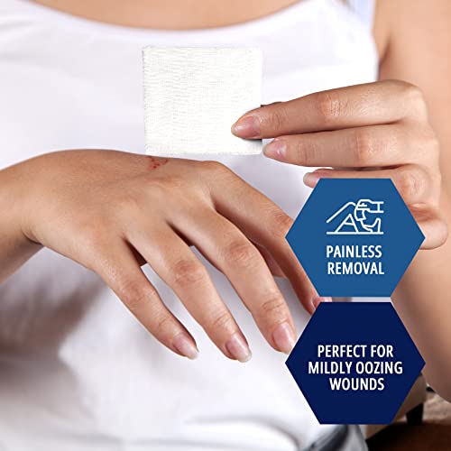 image for MED PRIDE Sterile Gauze Dressing Pads Individually Wrapped, Nonstick 1