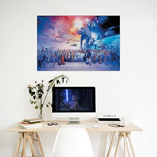 Grupo Erik Star Wars Classic La Guerra De Las Galaxias Kunstdruk 30x40cm Poster 30x40cm
