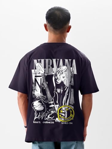 Image of crazymonk Nirvana Oversized T-Shirt