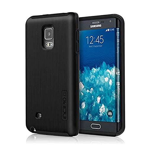 Samsung Galaxy Note Edge Case, Incipio [Protective] DualPro Shine Case for Samsung Galaxy Note Edge-Black/Black