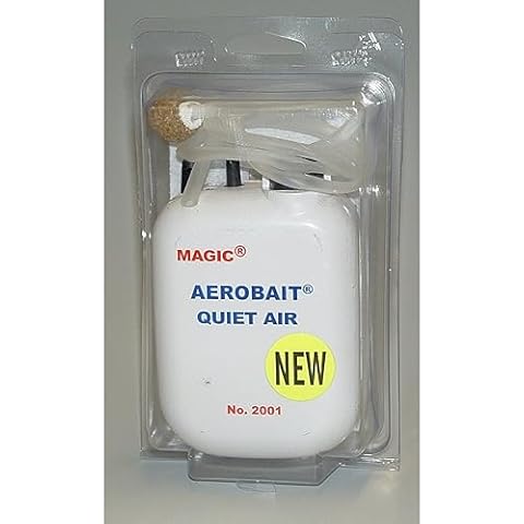 Magic Bait MAG2002 Quiet Air II Aerator, White Cover