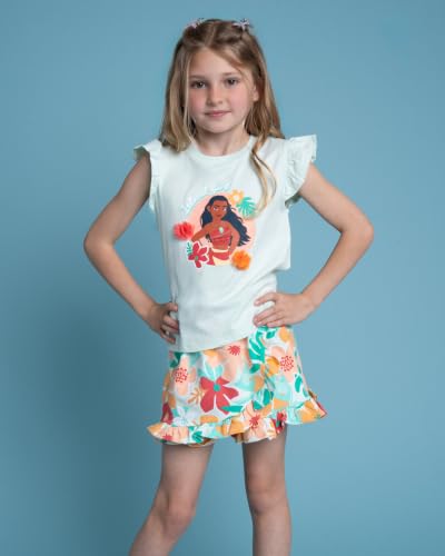 Image of Disney Girls T-Shirt and Skort Toddler to Big Kid Sizes (2T - 14-16)