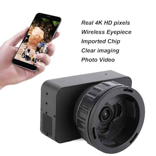 Image of 4K HD Electronic Eyepiece with 3 Inch Screen Camera for 22mm‑46mm Optical Telescopes Microscopes
