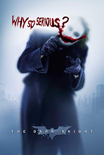 Tainsi Le Joker pourquoi si sérieux Poster-11x17inch,28x43cm