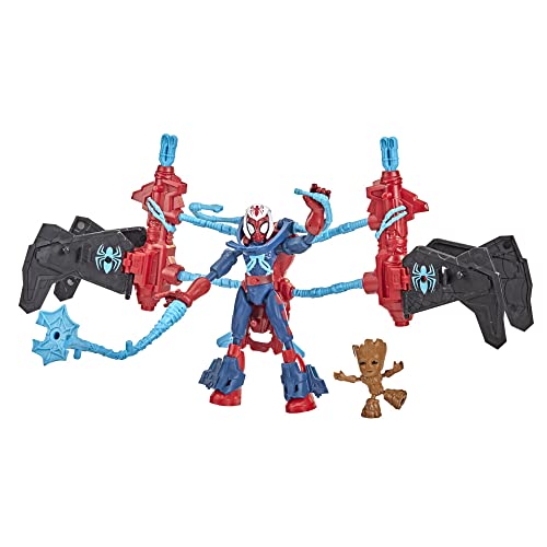 Marvel Spider-Man Bend and Flex Missions Spider Man Space Mission Action Figure, 6-Inch-Scale Bendable Toy, Toys for Kids Ages 4 and Up, Multicolor