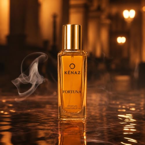 Image of KENAZ Fortuna Long Lasting Perfume For Men & Women 20ML | Dubai Crafted | Floral Fruity With Orange Blossom & Patchouli | Unisex Parfum | 20% Fragrance Oil