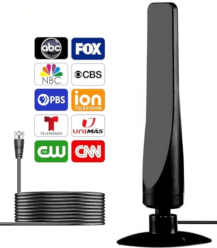 Antenne TV numérique amplifiée pour stabiliser le signal Smart TV