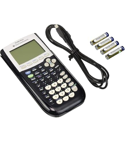Image of Texas Instruments TI 84 Plus Graphing Calculator with Guerrilla Military Grade Screen Protector Set, Certified Reconditioned (Renewed)