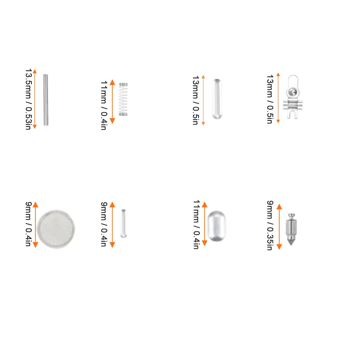 ZAMDOE RB-77 Carburetor Diaphragm Gasket Kit Fits for Stihl MS170 MS180 018 017 MS230 RB-77 for C1Q-S43 C1Q-S43A C1Q-S43B C1Q-S57 C1Q-S57A C1Q-S57B C1Q-S137 C1Q-S137A C1Q-S152 Engines Chainsaw part - Image 3