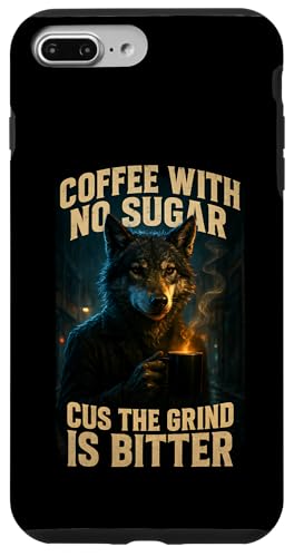 R[q[ƍȂ Cus The Grind Is Bitter Sigma Wolf X}zP[X iPhone 7 Plus/8 Plus p